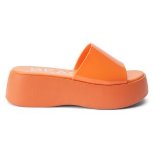 Matisse Solar Platform Sandal - Orange